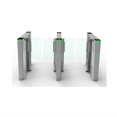 AC110V Automated Gate Systems 600mm Width Turnstile Gate With Card Reader