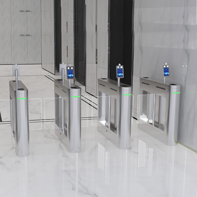 Het Roestvrije staalturnstile 110V-220V van de gezichtserkenning Vochtigheid 20%-80%