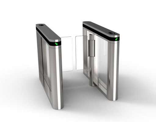 SUS304 optische Turnstile van de Schommelingsbarrière Volledige Automatisch van de Taillehoogte voor Supermarkt